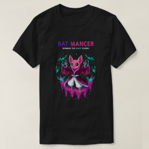 Süße rosa Fledermaus-Magierin, die unheimliche Fle T-Shirt