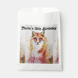Süße Rote Fuchs Haustier Tier Party Favor Tüten Geschenktütchen