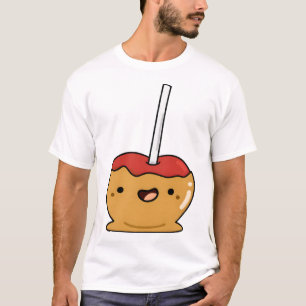 Süße rote Karamell-Apfel T-Shirt