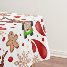 Süße rote Kinder Weihnachtsrentier