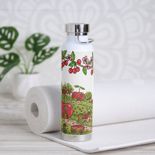Süße rote Kirsch-Stimmung süße Mädchen-Ästhetik Trinkflasche