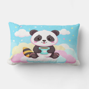 Süße Rotpanda-Kaffeetasse & Kissen - Glücklich Kaw