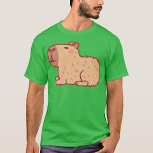 Süße ruhende Capybara T-Shirt