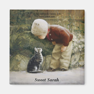 Süße Sarah Magnet