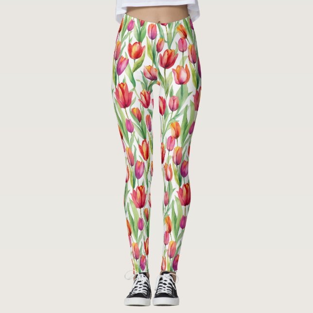 Süße Scent von Tulips Leggings (Vorderseite)