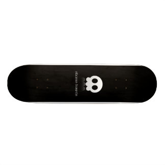 Süsse-Schädel-Schwarzes Skateboard