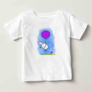 Süße Schaf-Babymode und Kinderbekleidung Baby T-shirt
