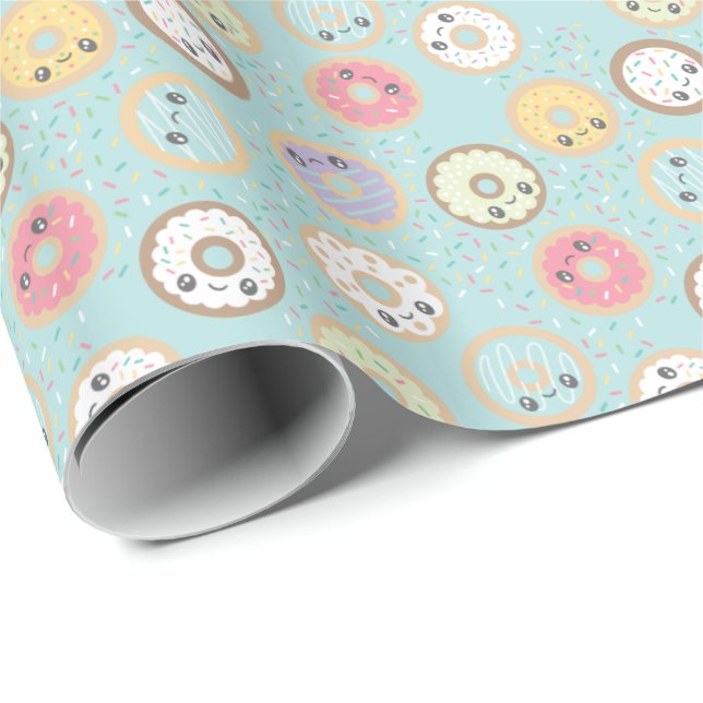 Süße Schaumgummiringe Geschenkpapier (Rolleneckpunkt)