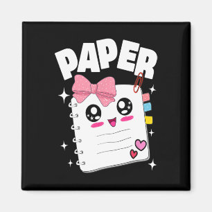 Süße Schere, Stein, Papier Halloween Kostüme Kinde Magnet