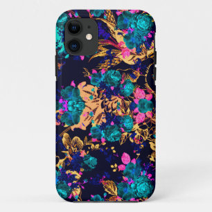 Süße schicke abstrakte Blumen Hintergrund Case-Mate iPhone Hülle