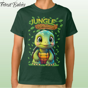 Süße Schildkröte Einzigartige Schildkröte Tier Car T-Shirt