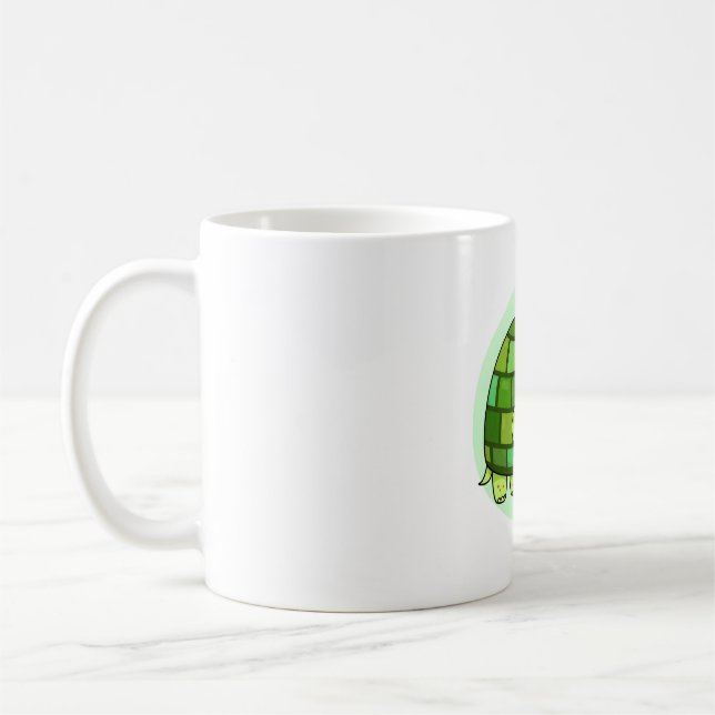Süße Schildkröte Kaffeetasse (Links)