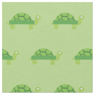 Süße Schildkröte Kind Baby Kinderzimmer Hellgrüne Stoff