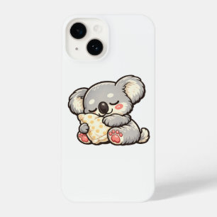 Süße schlafende Koala mit Kissen iPhone 14 Hülle