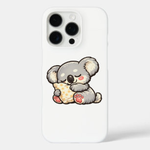 Süße schlafende Koala mit Kissen iPhone 16 Pro Hülle