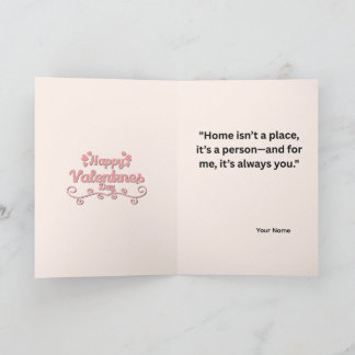 Süße Schlückchen & Herzen Grußkarte zum Valentinst Karte