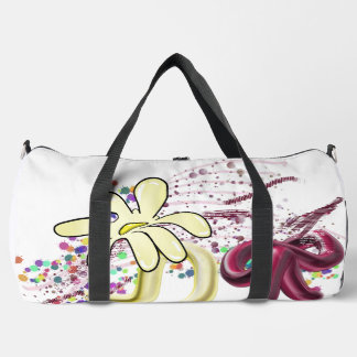 Süße Schmetterlings-Blumen-Turnbeutel für Frauen u Duffle Bag