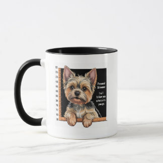 Süße Schnauzer-Hundliebhaber-Tasse  Tasse