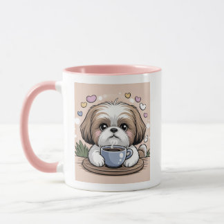 Süße Schnauzer-Hundliebhaber-Tasse  Tasse