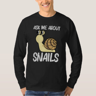 Süße Schnecke Für Männer Frauen Land Meer Süßwasse T-Shirt