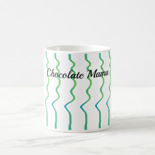 Süße Schokoladen-Mama Zwei-Töne-Tasse   Beste Mama Kaffeetasse