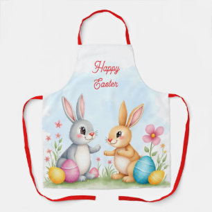 Süße schöne Osterhasen moderne Kollektion Schürze