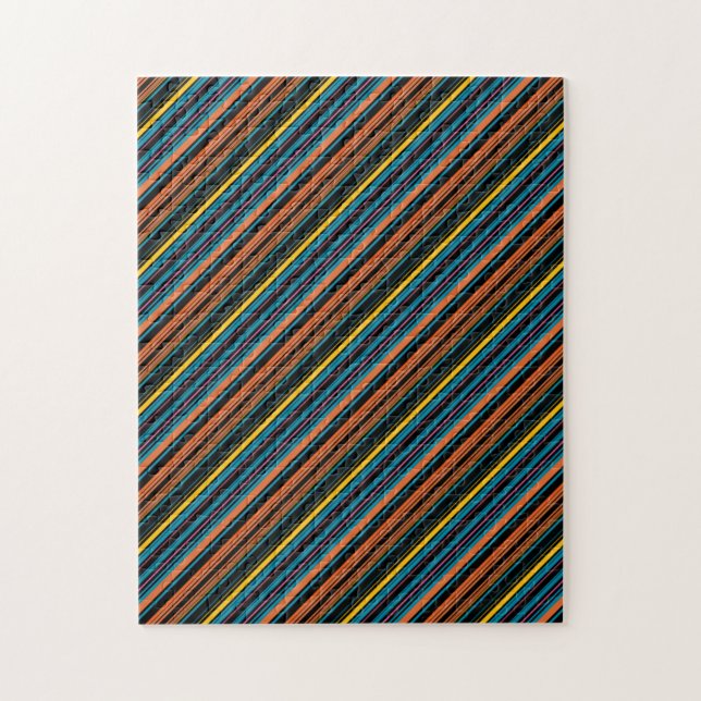 Süße schwarze blaue Streifen (Vertikal)