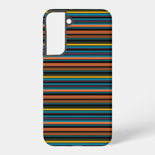 Süße schwarze blaue Streifen Samsung Galaxy Hülle