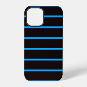 Süße schwarze Blaushimmel Streifen iPhone 12 Pro Hülle