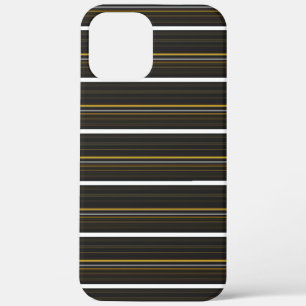 Süße schwarze gelbe Streifen Case-Mate iPhone Hülle