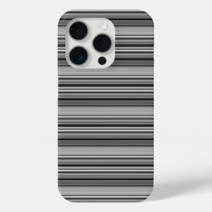 Süße schwarze graue Streifen Case-Mate iPhone Hülle