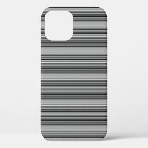 Süße schwarze graue Streifen  Case-Mate iPhone Hülle