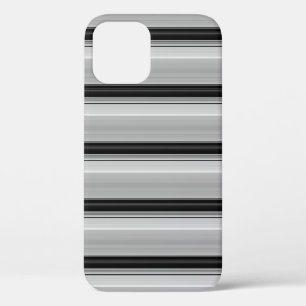 Süße schwarze graue Streifen Case-Mate iPhone Hülle