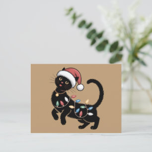 Süße schwarze Katzenliebhaber Weihnachten Mutter G