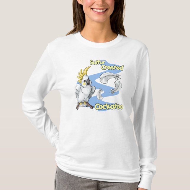 "Süsse-" Schwefel Crested Cockatoo-T - Shirt (lt) (Vorderseite)