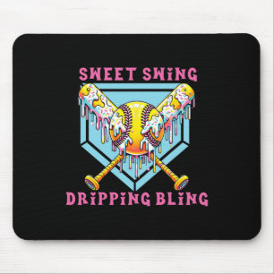 Süße Schwingung Triefender Glanz Softll Eiscreme-T Mousepad