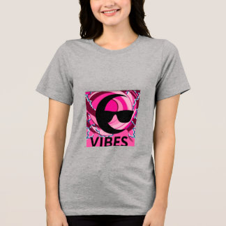 süße Schwingungen Tri-Blend Shirt