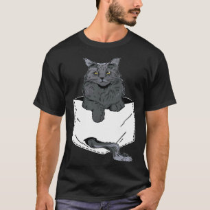 Süße siamesische Katzenbaby-Taschenkatze Katze T-Shirt