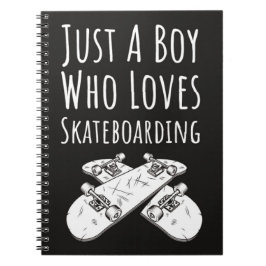 Süße Skateboarding-Geschenke für Jungen Kinder Notizblock