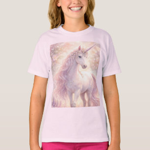 Süße, skurrile Pastell-Einhorn T-Shirt