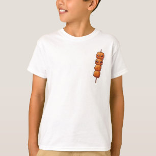 Süße Snackgesichter auf Spießen für Kinder T-Shirt