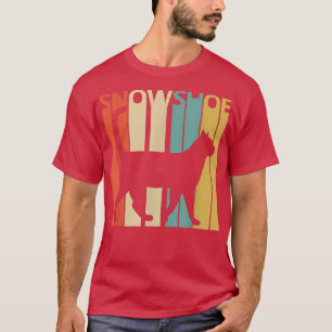 Süße Snowshoe-Katze  T-Shirt