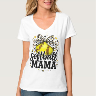 Süße Softball-Mama T-Shirt