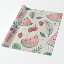 Süße Sommer-Verpackungspapier