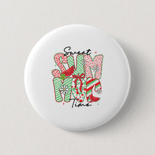 Süße Sommer Vibes Wassermelone Coquette Schleife S Button