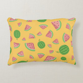 Süße Sommer-Wassermelonen-Akzentsch pillows Dekokissen