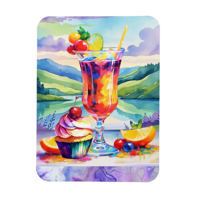 SÜSSE SOMMERLECKEREIEN MAGNET (Vertikal)