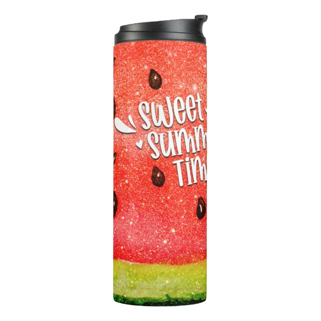 Süße Sommerzeit  Thermosbecher (Nach links gedreht)