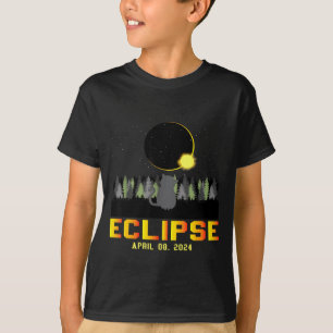 Süße Sonnenfinsternis 8. April Selfie T-Shirt