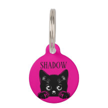 Süße spähende Katze Personalisiert